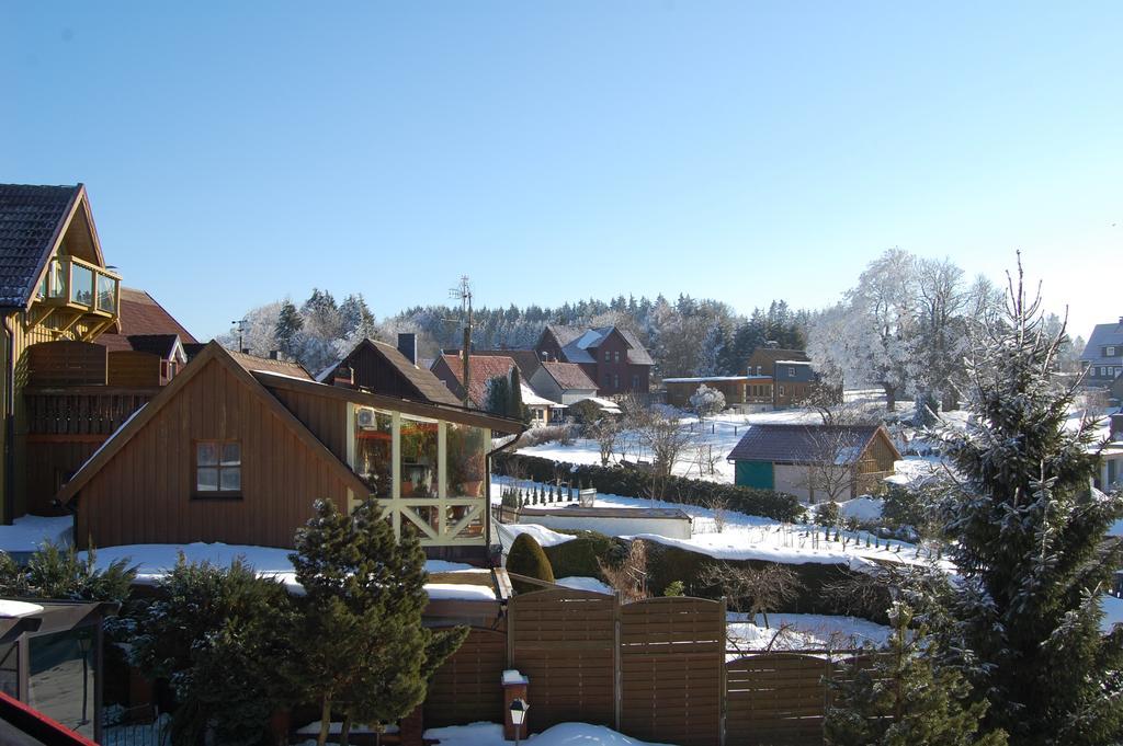 Hotel Landhaus Brockenblick Hohegeiß Esterno foto