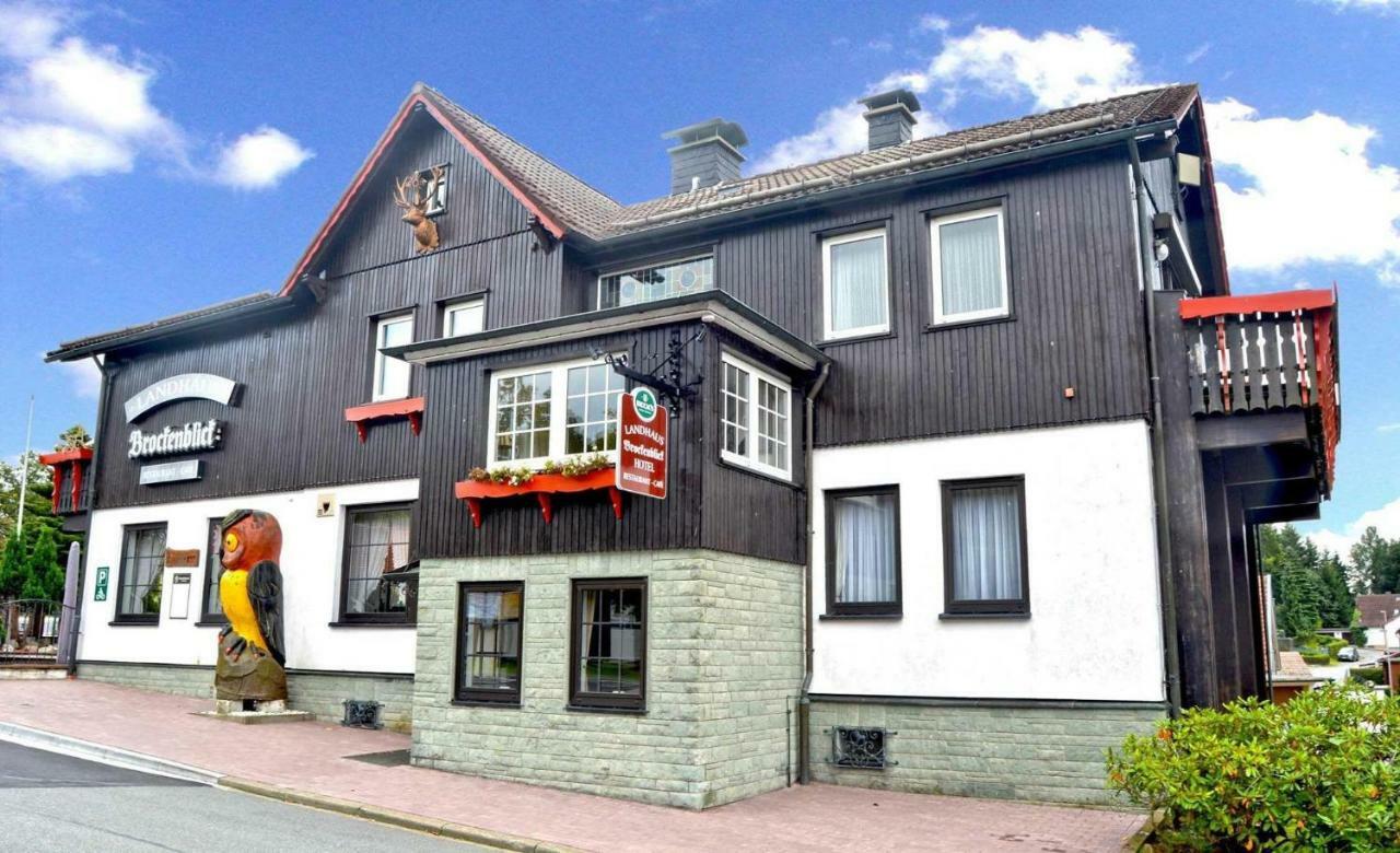 Hotel Landhaus Brockenblick Hohegeiß Esterno foto