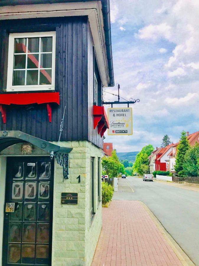 Landhaus Brockenblick Hohegeiß Esterno foto